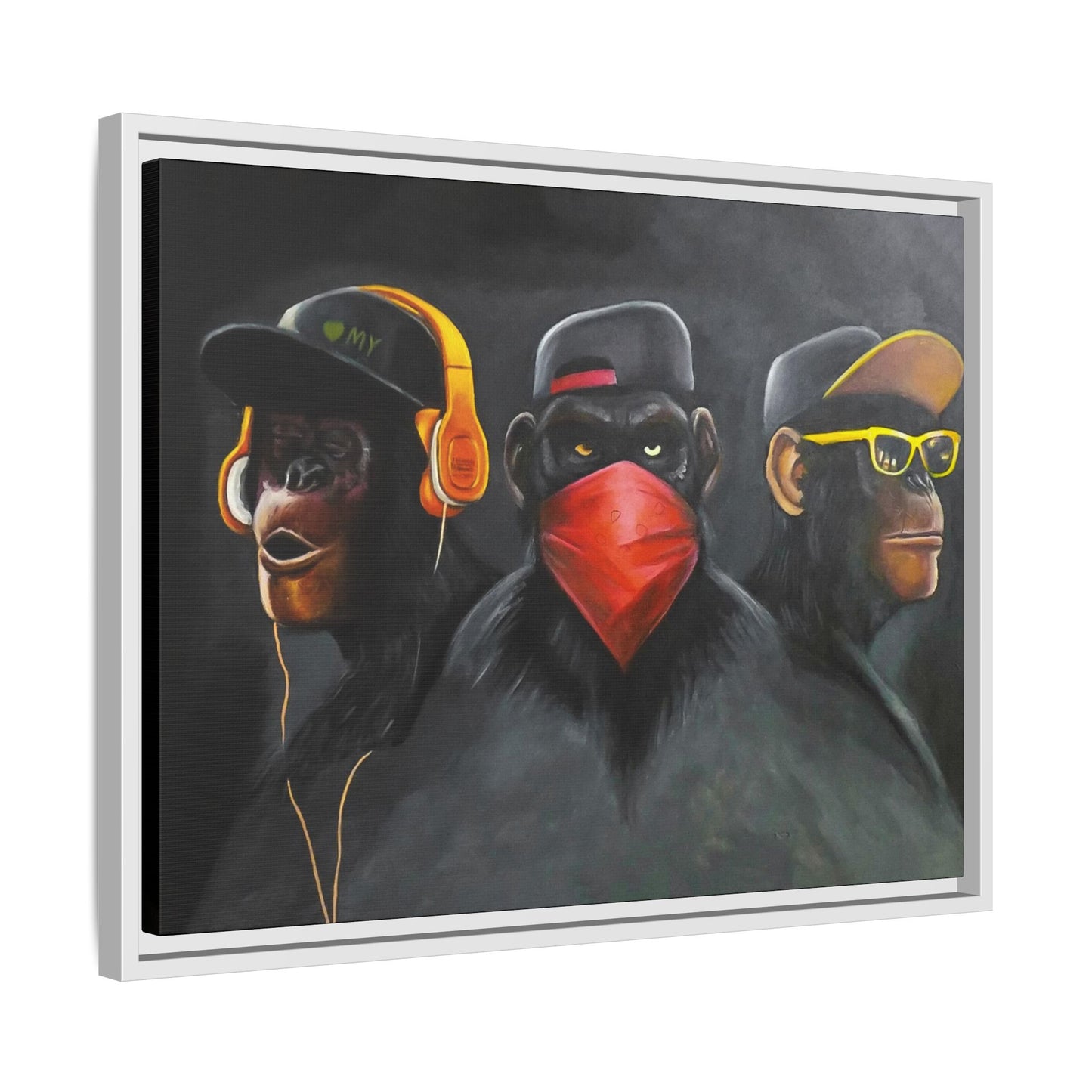 + Three wise monkeys +