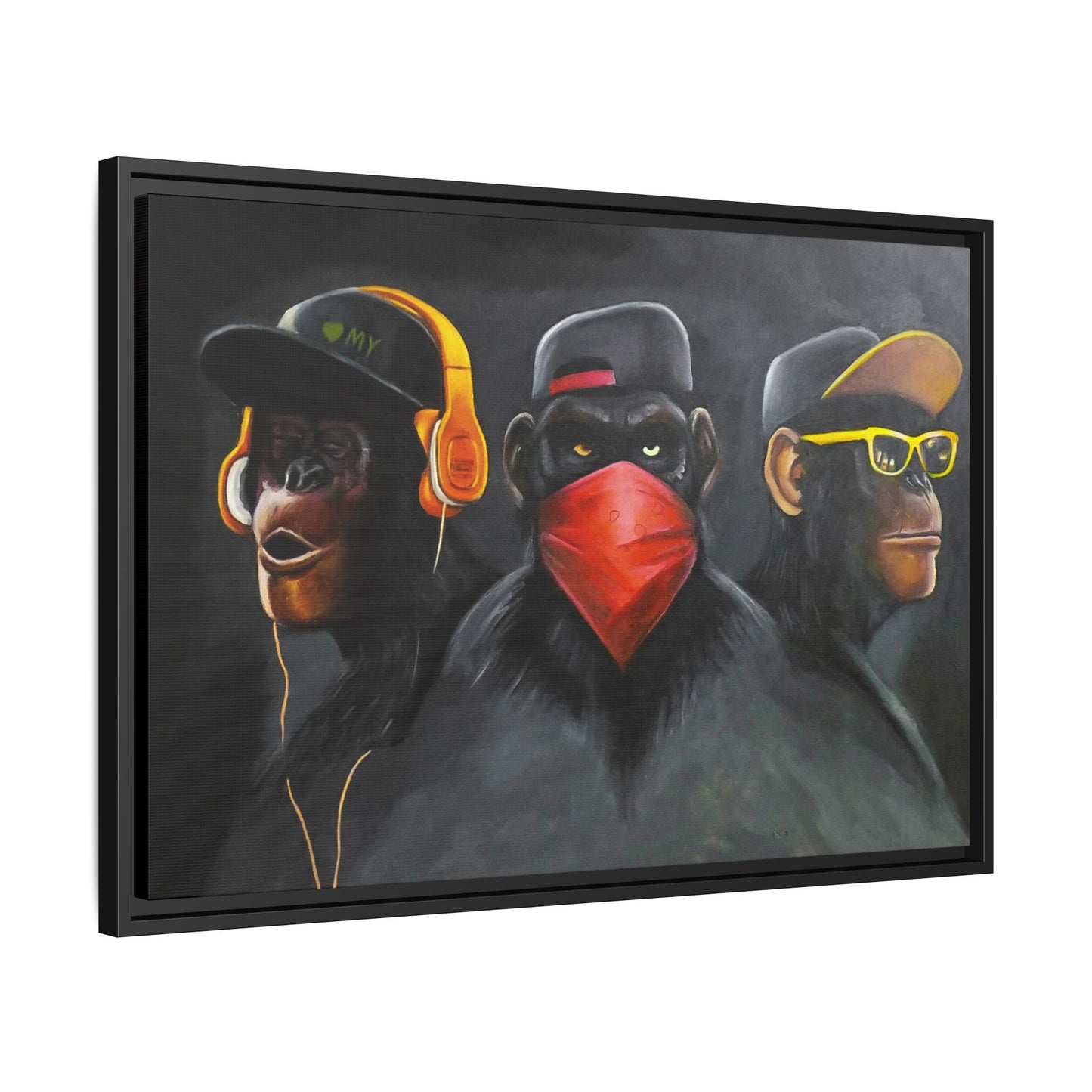 + Three wise monkeys +