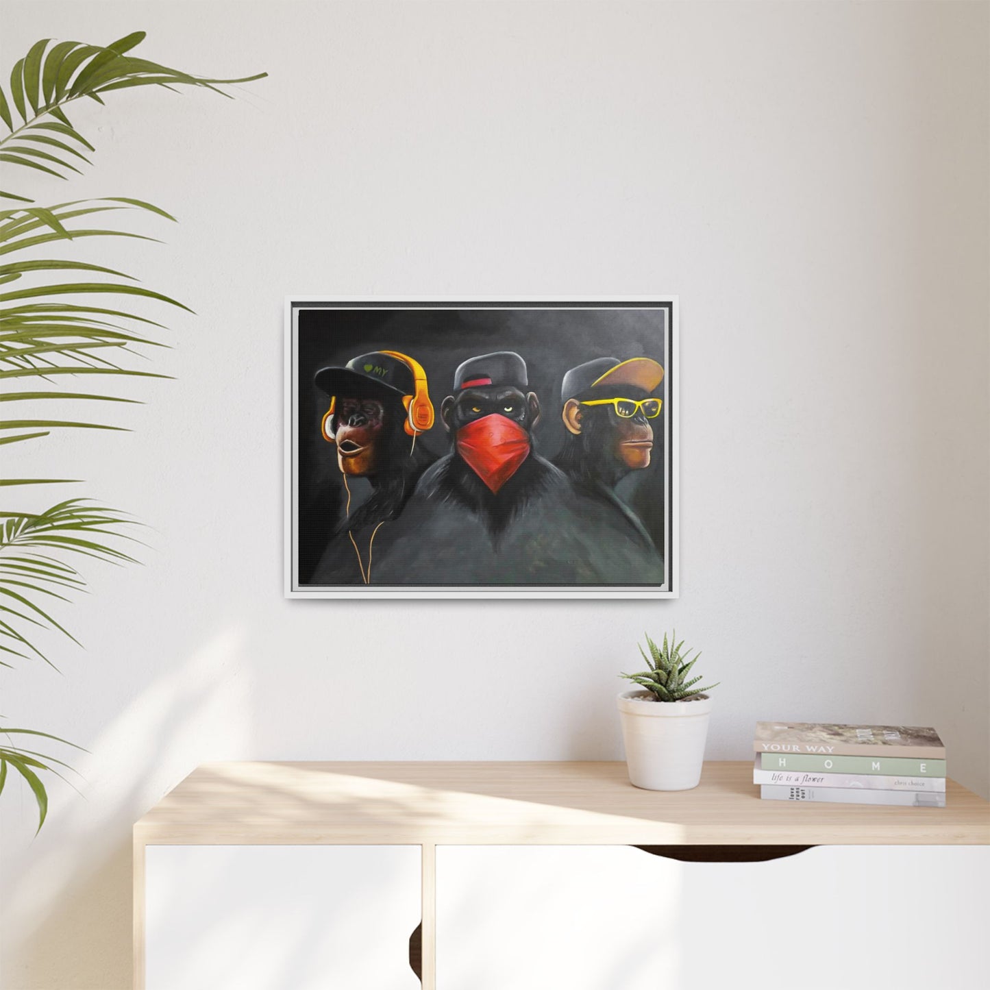 + Three wise monkeys +