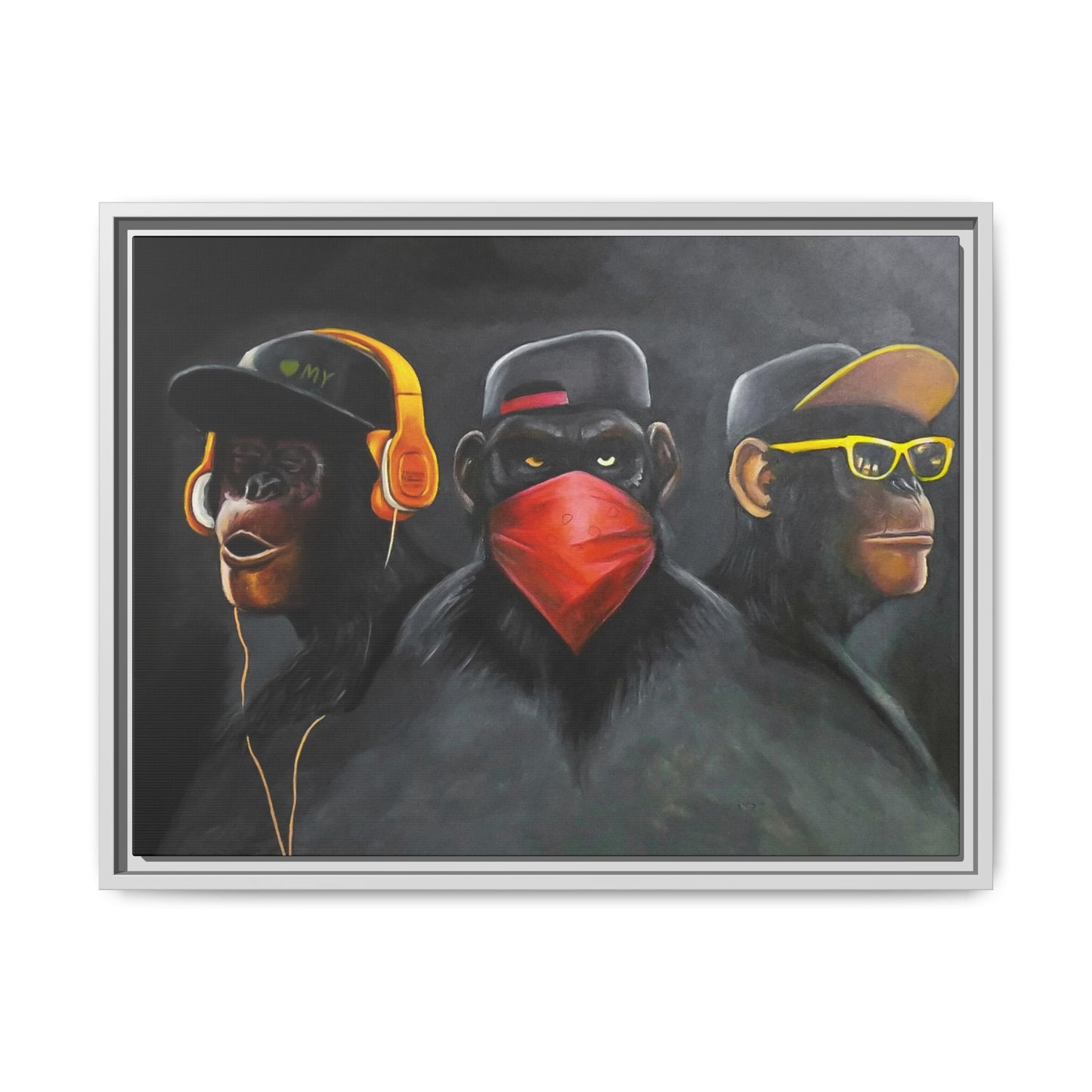 + Three wise monkeys +