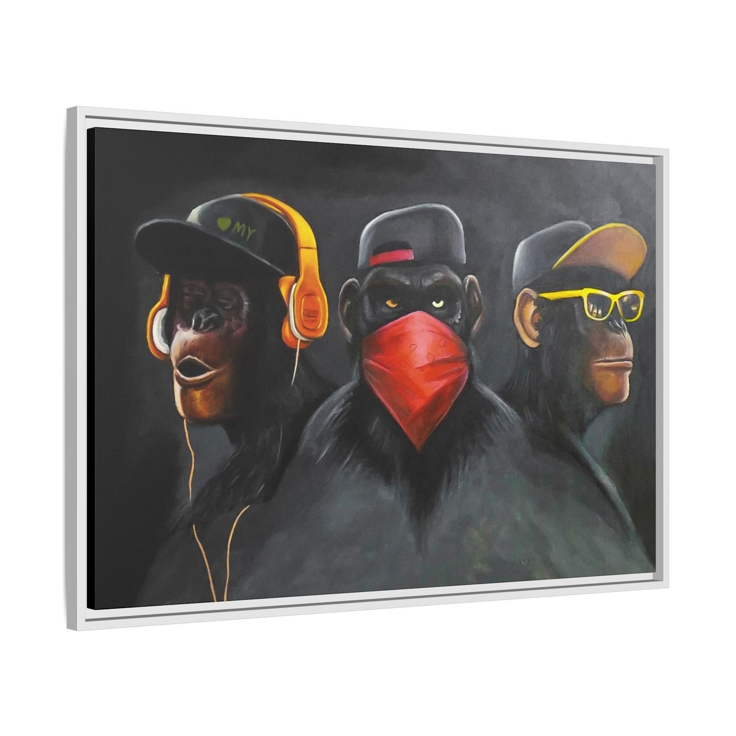 + Three wise monkeys +