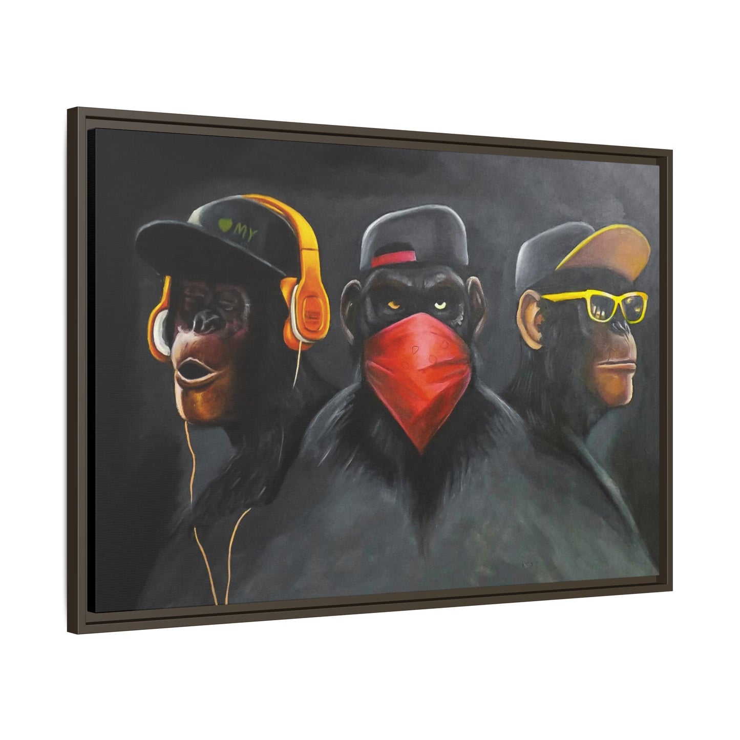 + Three wise monkeys +