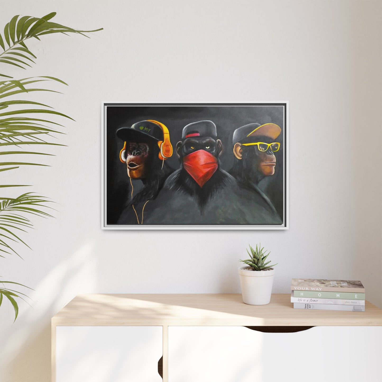 + Three wise monkeys +