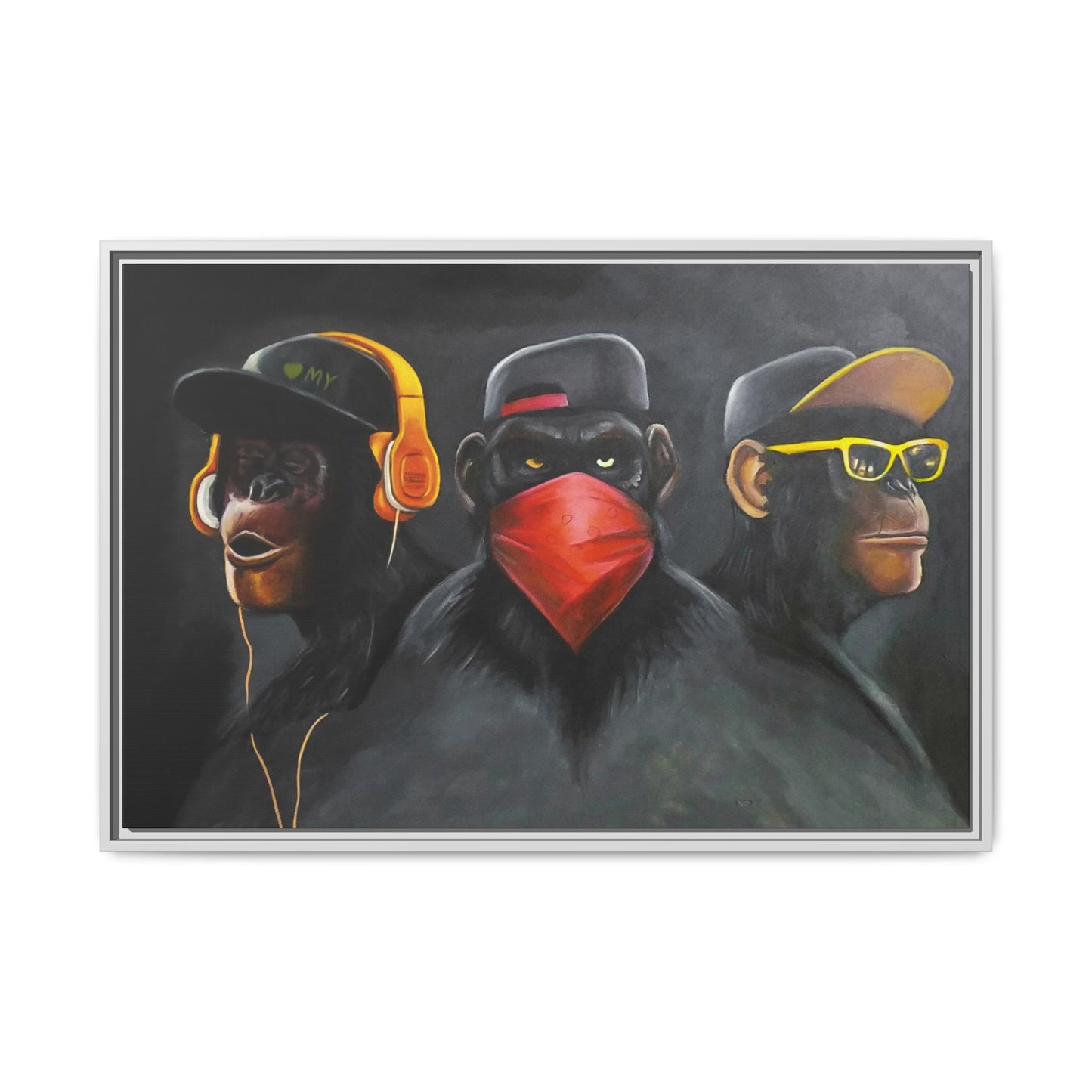 + Three wise monkeys +