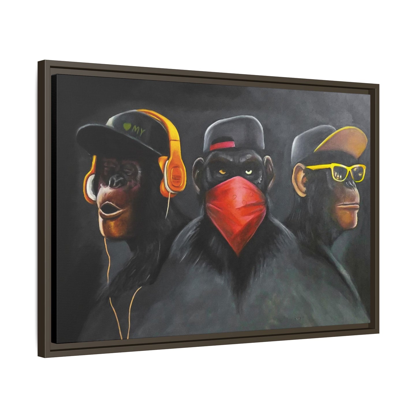 + Three wise monkeys +