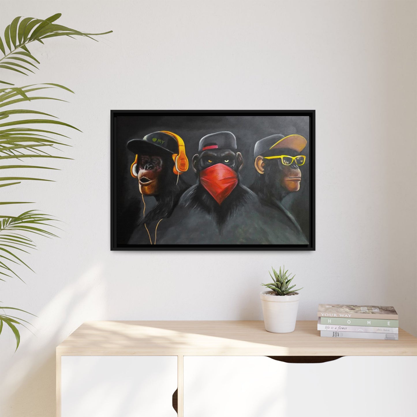 + Three wise monkeys +