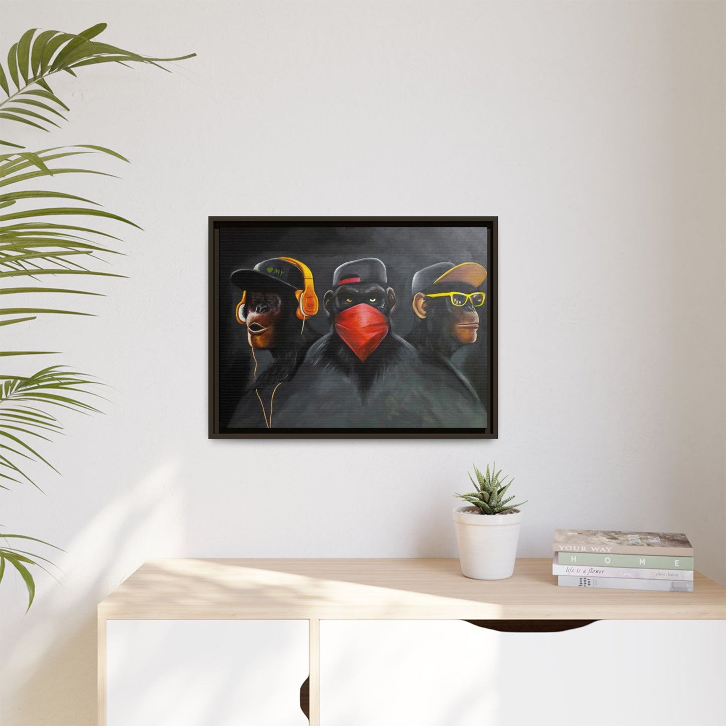 + Three wise monkeys +
