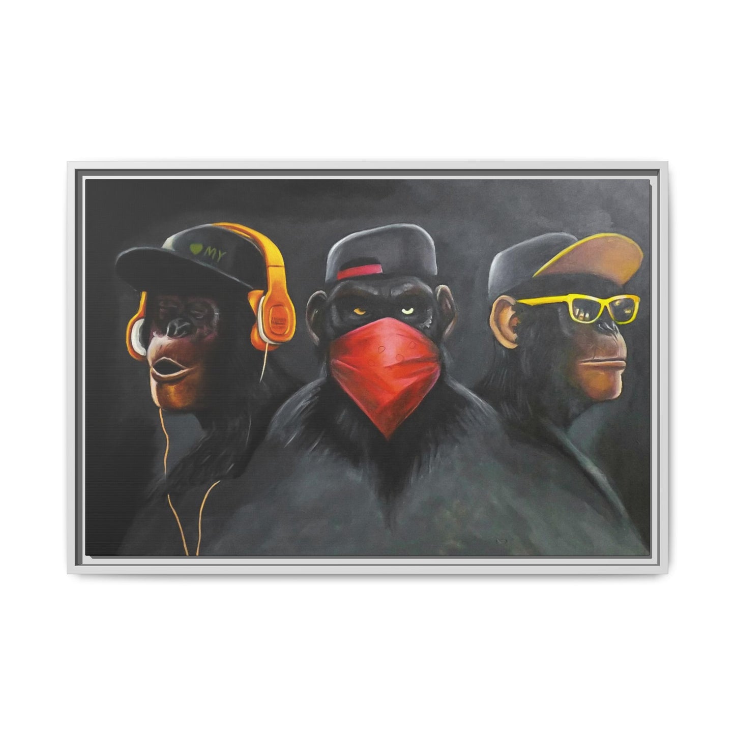 + Three wise monkeys +