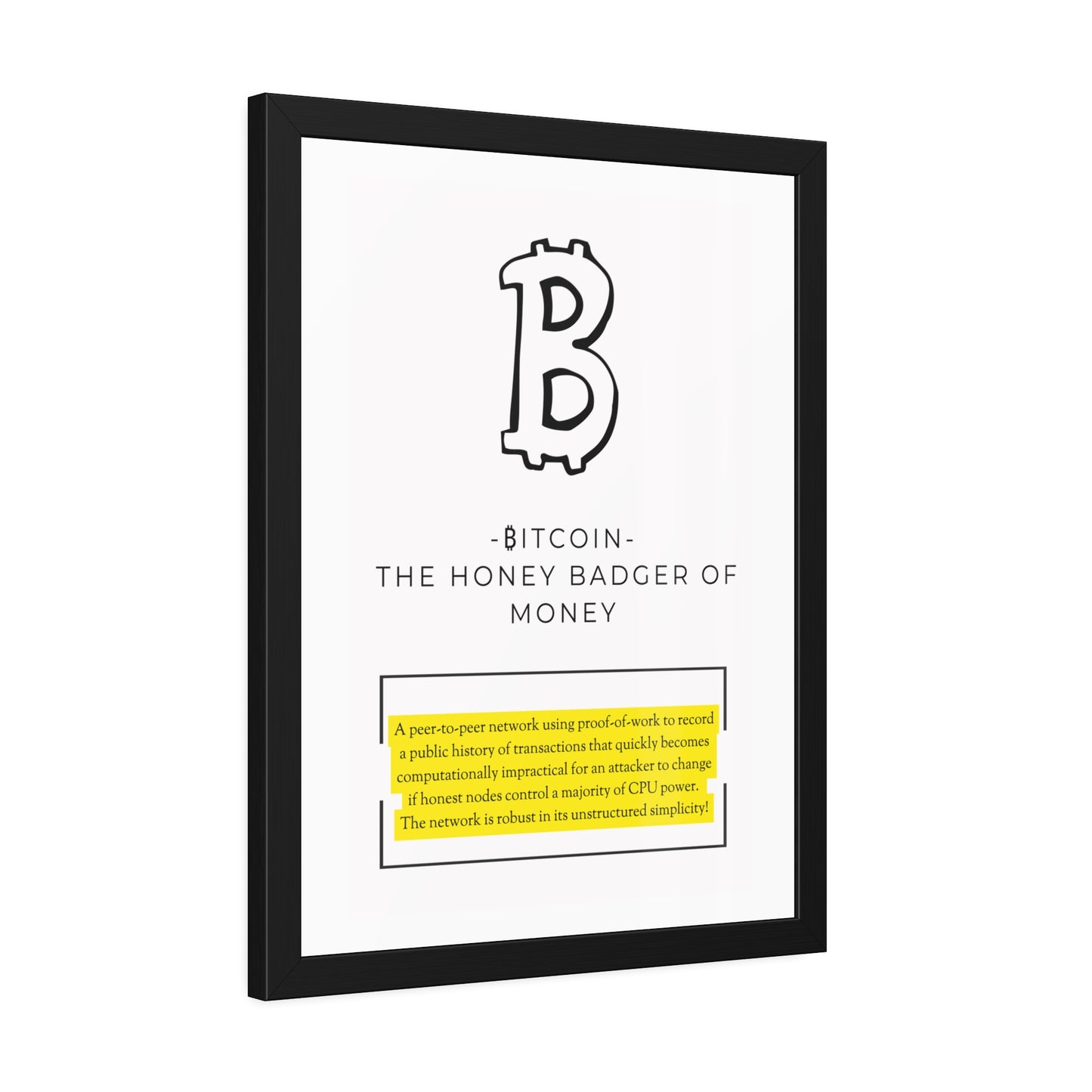 + ₿itcoin - Honey Badger of money +