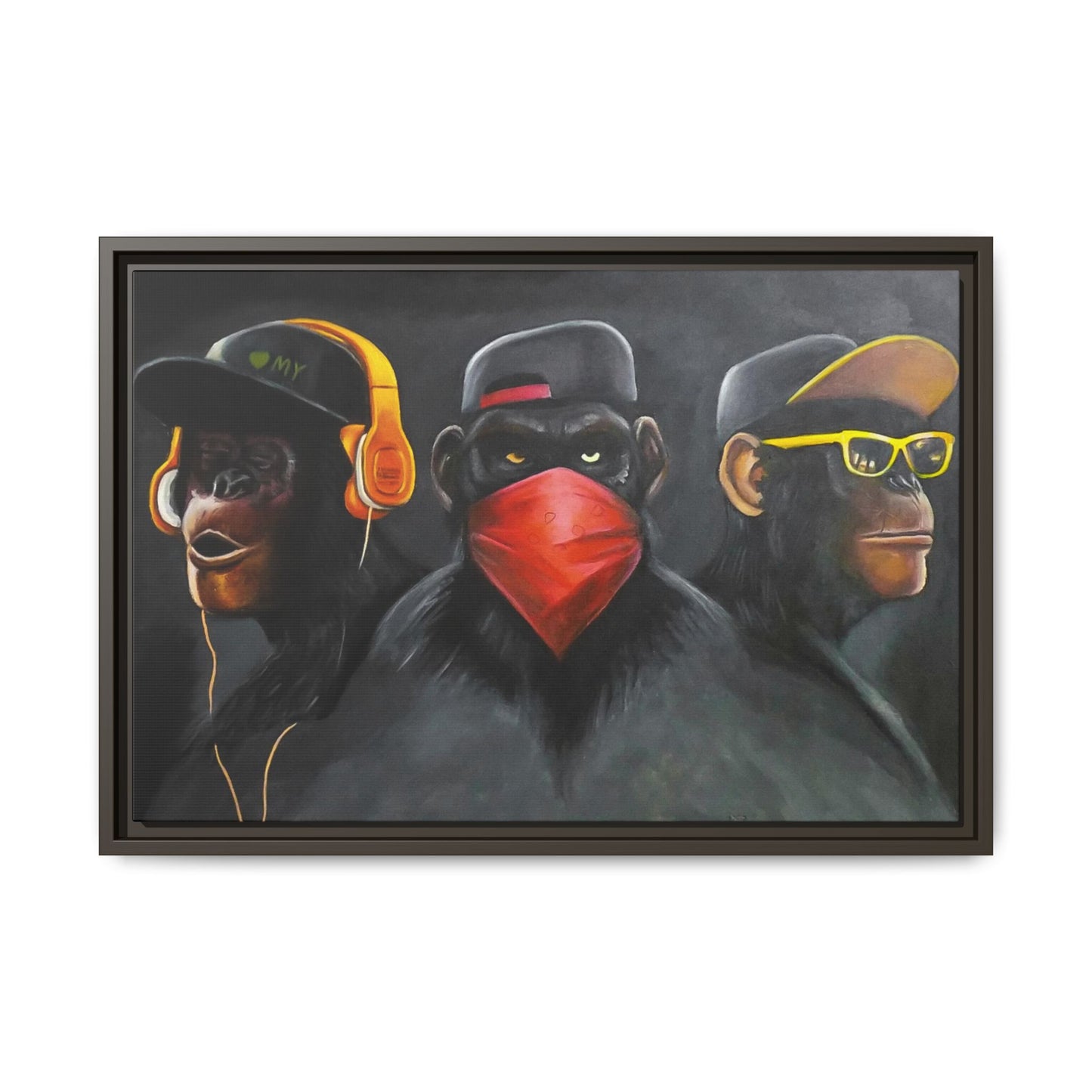 + Three wise monkeys +