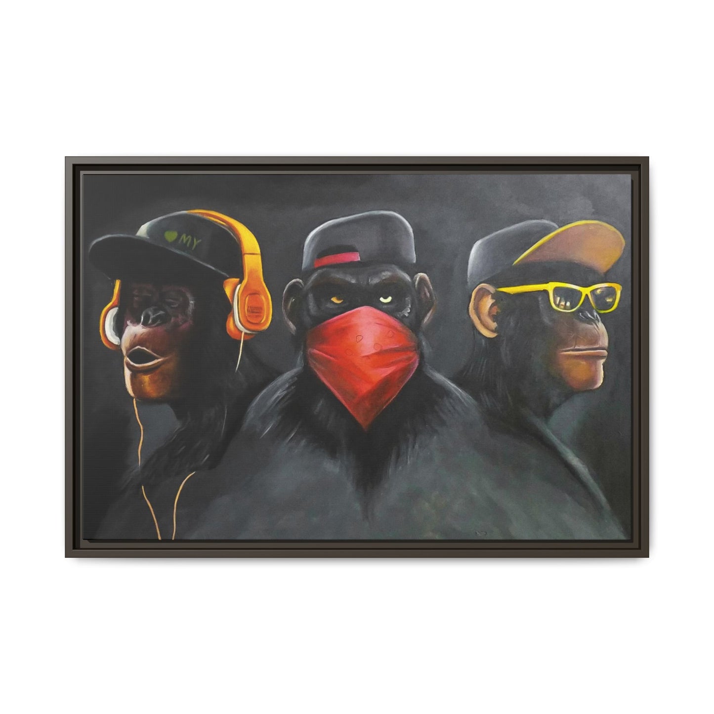 + Three wise monkeys +