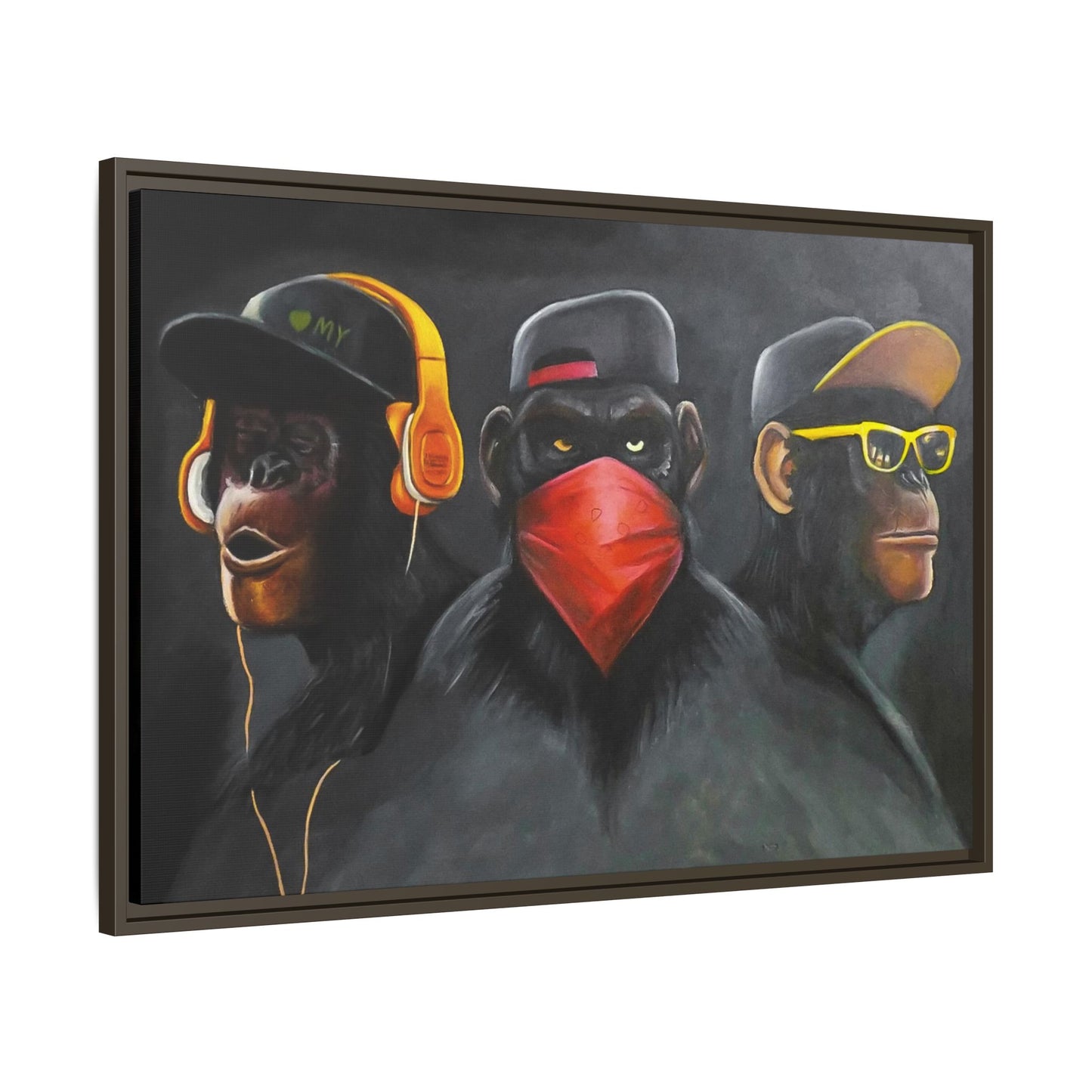 + Three wise monkeys +