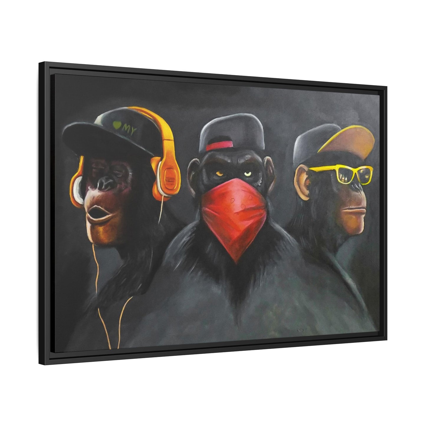 + Three wise monkeys +