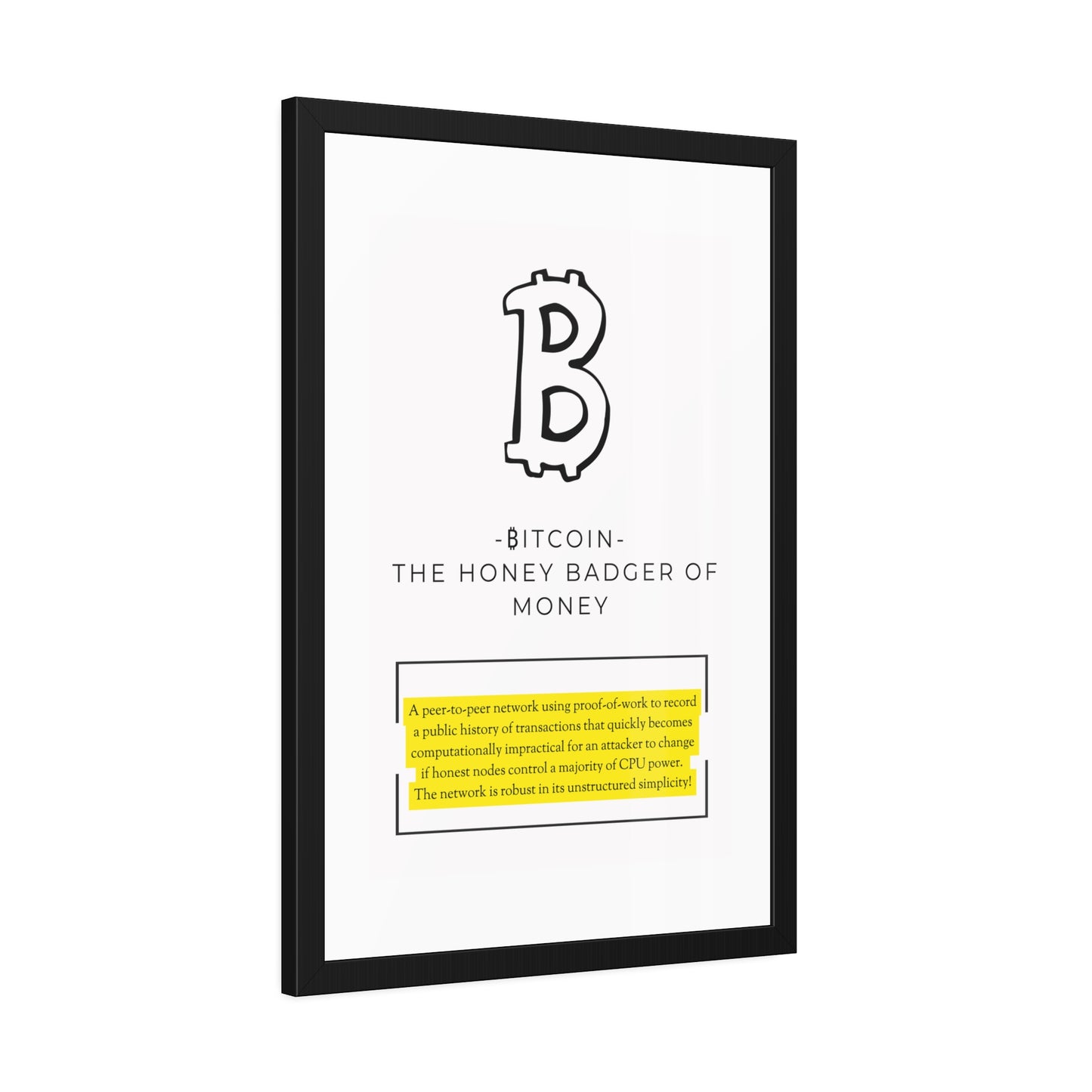 + ₿itcoin - Honey Badger of money +
