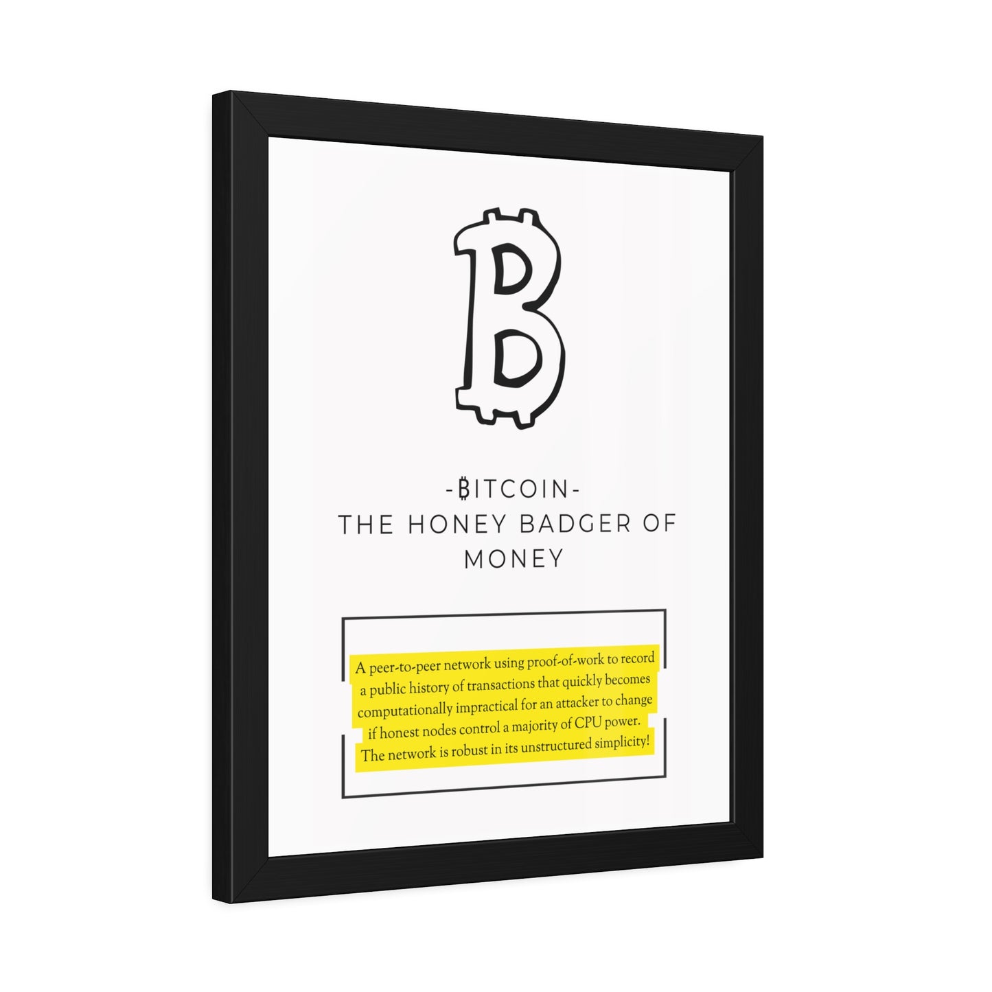 + ₿itcoin - Honey Badger of money +