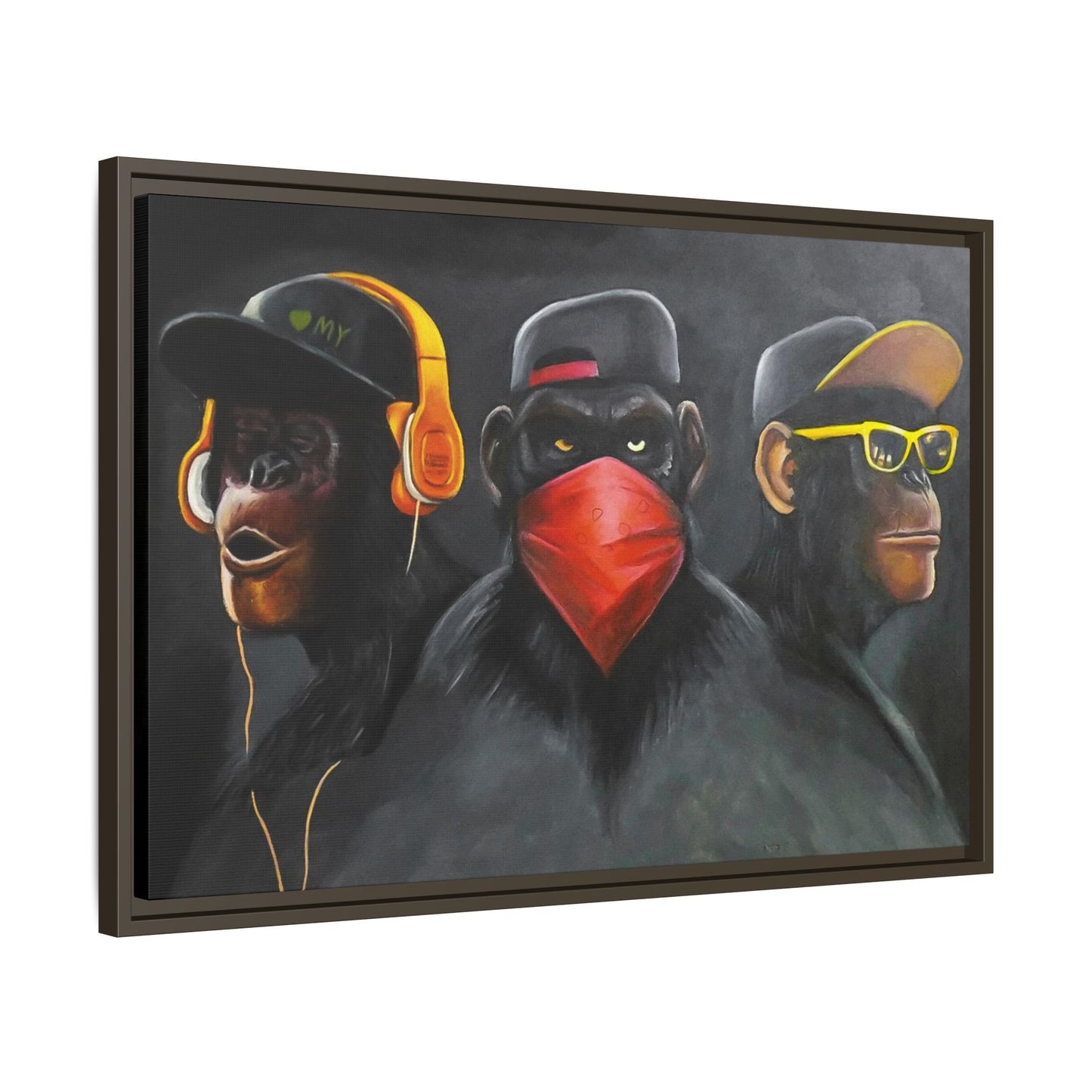 + Three wise monkeys +